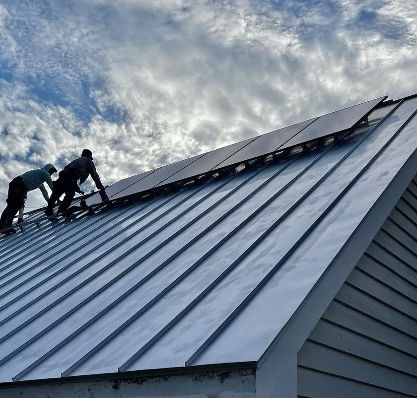 home roof solar panels