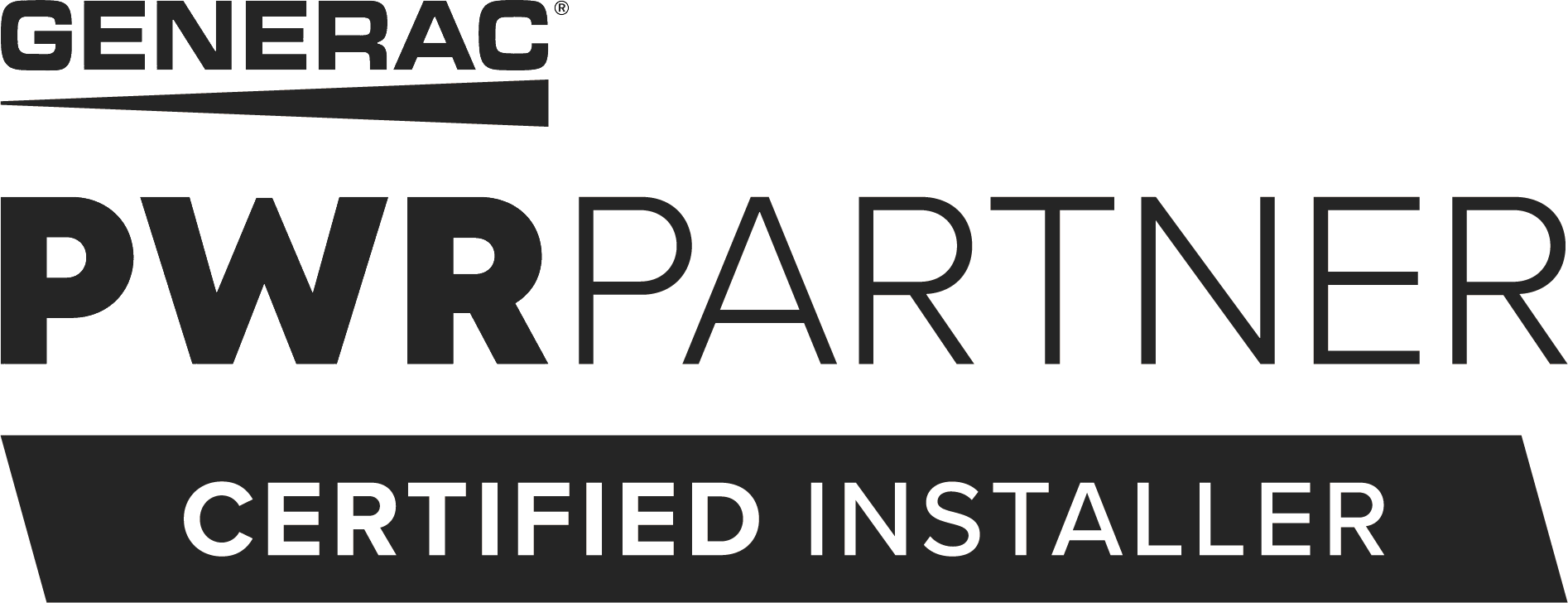 PWRpartner_CertifiedInstaller_Badge - Dark Grey
