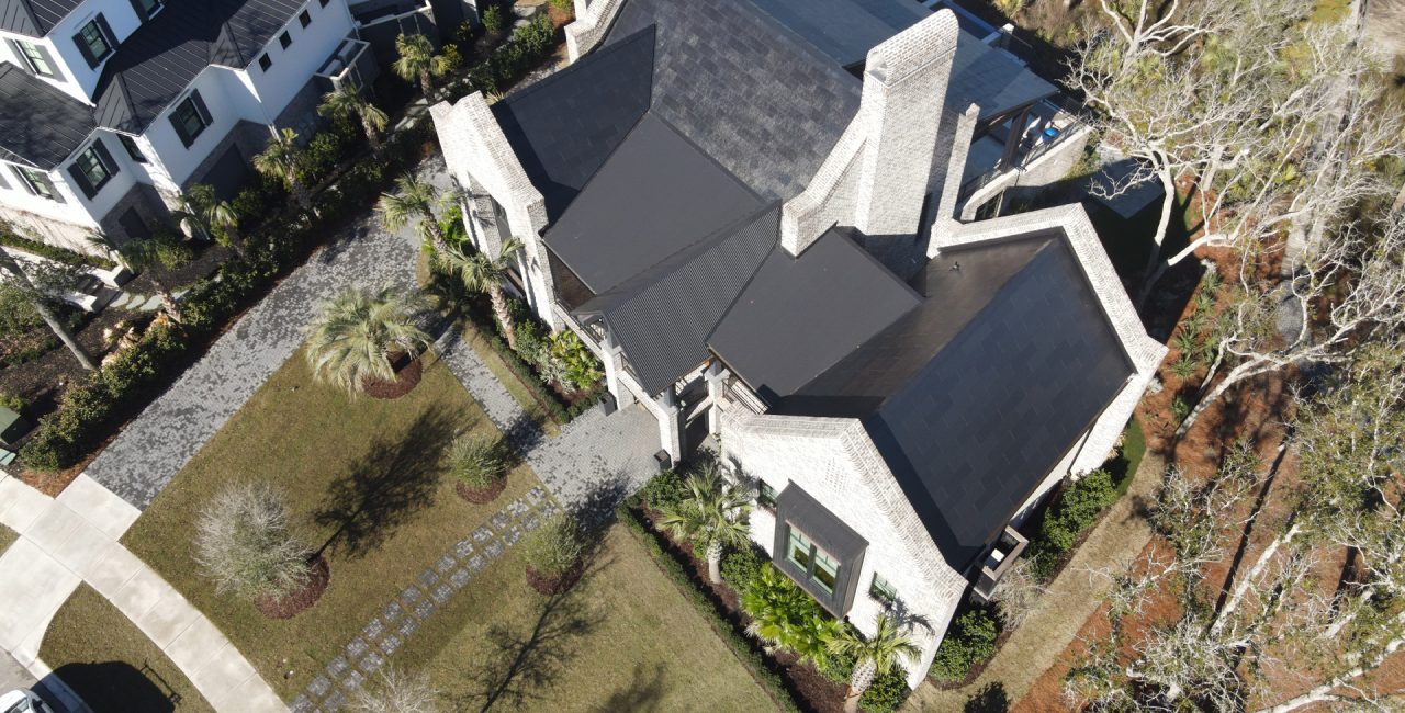 Solar roof installation