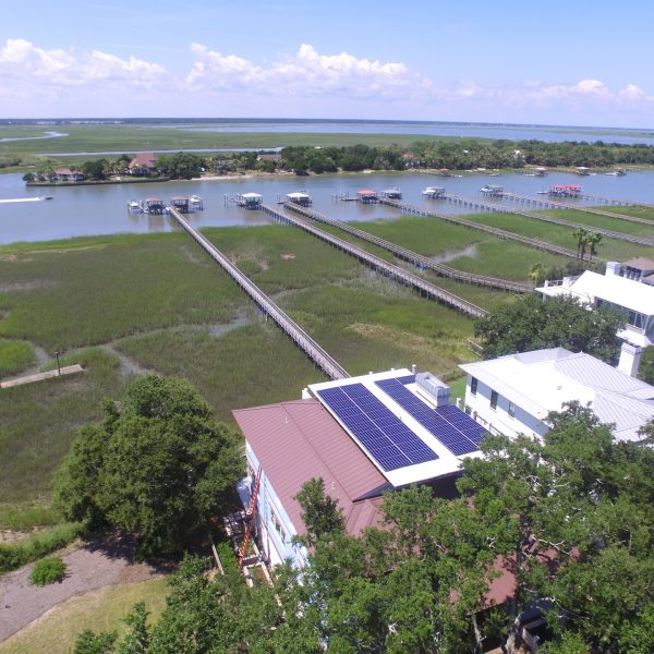 Solar roof installation