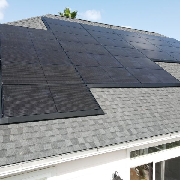 Solar roof installation